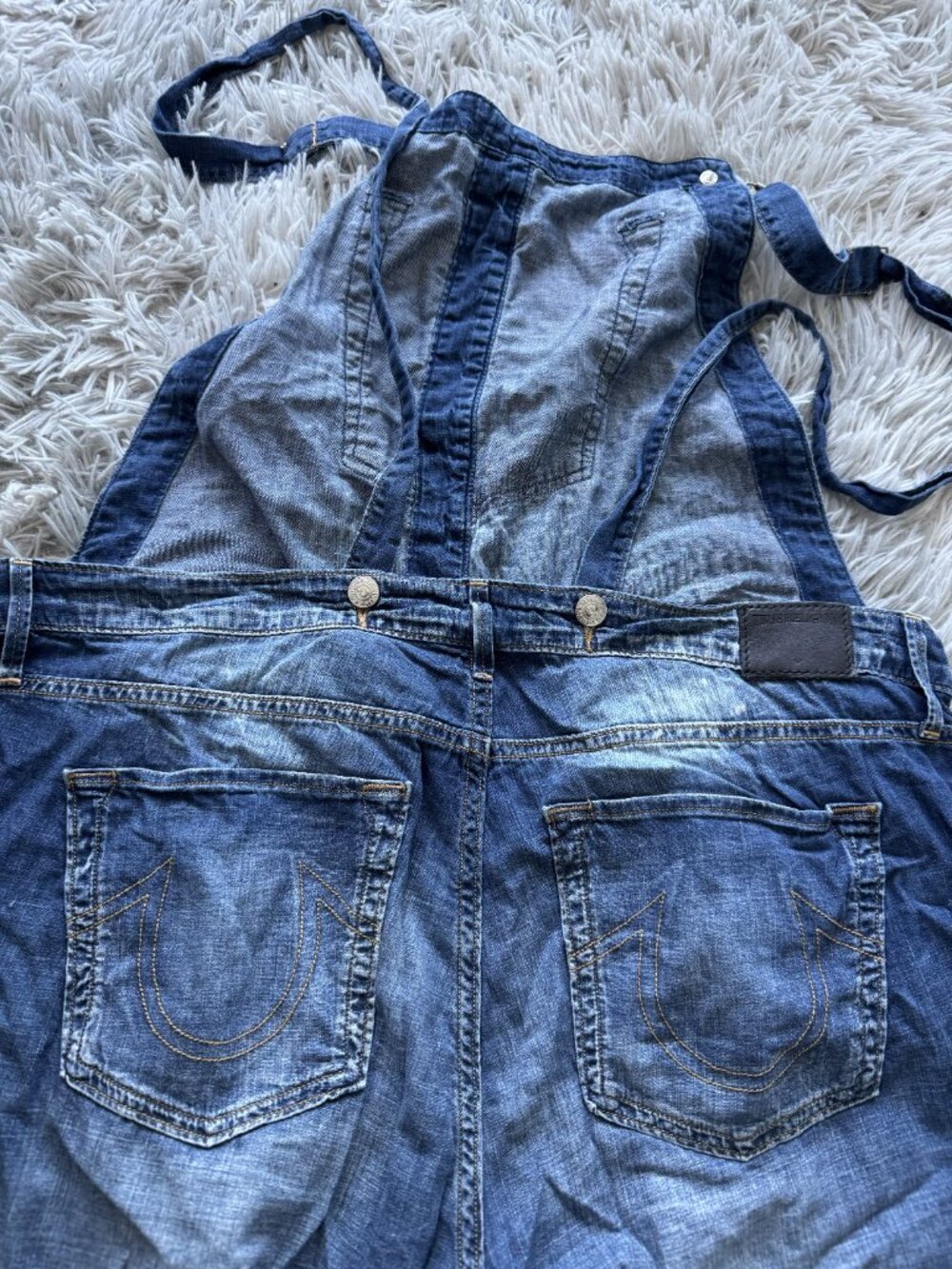 Authentic True Religion Katie Overalls
